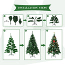 Rbol De Navidad Premium - Pino Artificial Con Soporte De Met