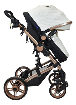 Coche Bebe Travel System Gadi Happy Baby Blanco