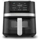 Horno De Freidora De Aire Cuisinart Cesta De 2.6 Cuartos Stainless Steel & Black