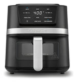 Horno De Freidora De Aire Cuisinart Cesta De 2.6 Cuartos Stainless Steel & Black
