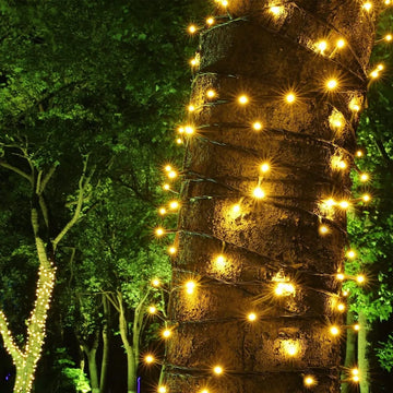 Instalación 200 Led Luz Calida Decoración Navideña Bombillos
