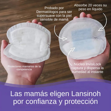 Pezoneras Lactancia Lansinoh - Unidad A $949 Blanco