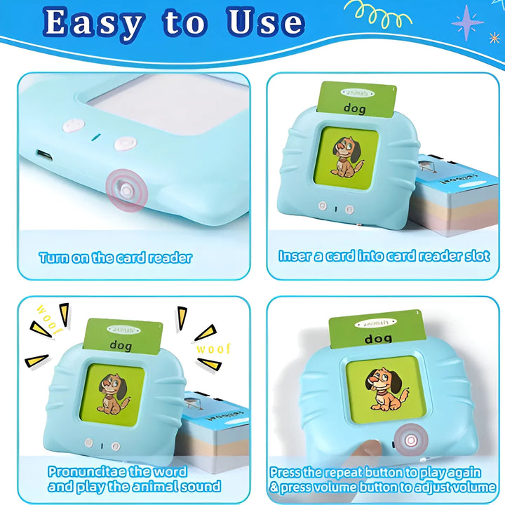 Cardkids Educacional Aprender Inglês 224 Palavras Infantil