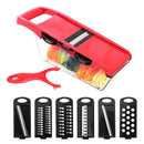 Cortador De Cocina Rallador De Verduras Mandoline 6 En 1
