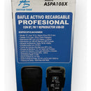 Parlante Activo American Sound 10 Pulgadas + Base Negro