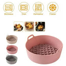 Bandeja Protectora De Silicona Para Freidora De Aire Beige