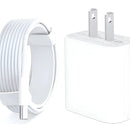 Cargador Certificado Para Iphone 2 Metros Carga Rapida 20 W Blanco
