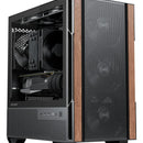 Funda Micro Atx Genuina De Madera De Nogal, Funda Matx Pc Co