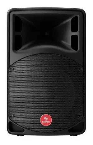 Parlante Steren 12 Pulgadas, Bluetooth, 2100w + Microfono Negro