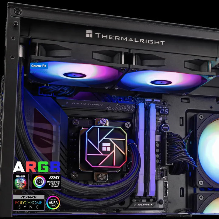 Enfriamiento Liquido Ta Pc Cpu 240mm Argb Lga 1700 Am5 Am4