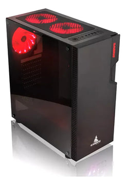 Gabinete Gamer Iceberg Glacius V2 Negro Vidrio +1 Fan 120mm