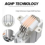 Refrigerador De Cpu Assassinx120 Se White Argb Con 4 Heat Pi