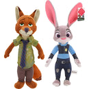 Judy Y Nick Inspirados En Zootopia Gris Y Naranja