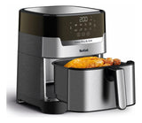 Tefal Ey505d Easy Fry & Grill Deluxe Hot Air Fryer, 2-in-1 . Grey