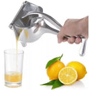 Exprimidor Extractor De Frutas Manual En Aluminio Naranja