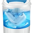 Mini Lavadora Portátil, Semiautomática Ropa Pequeña, Tennis Azul Claro