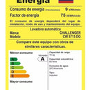 Lavadora Automática 15 Kg Challenger Cw 5715 Dg Gris