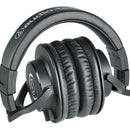 Audífonos De Monitoreo Audio-technica Ath-m40x Color Negro