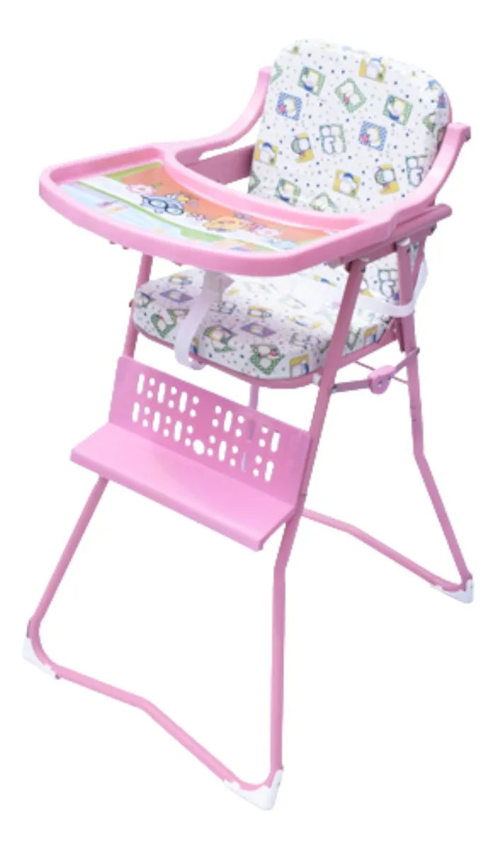 Silla Comedor Plegable Para Bebe Niña Y Niño Azul Comedor