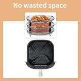 Estantes De Acero Inoxidable Para Freidora De Aire 11 Piezas