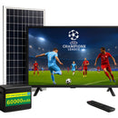 Televisor 32 Pulgadas Solar Batería 60000mah Control Remoto