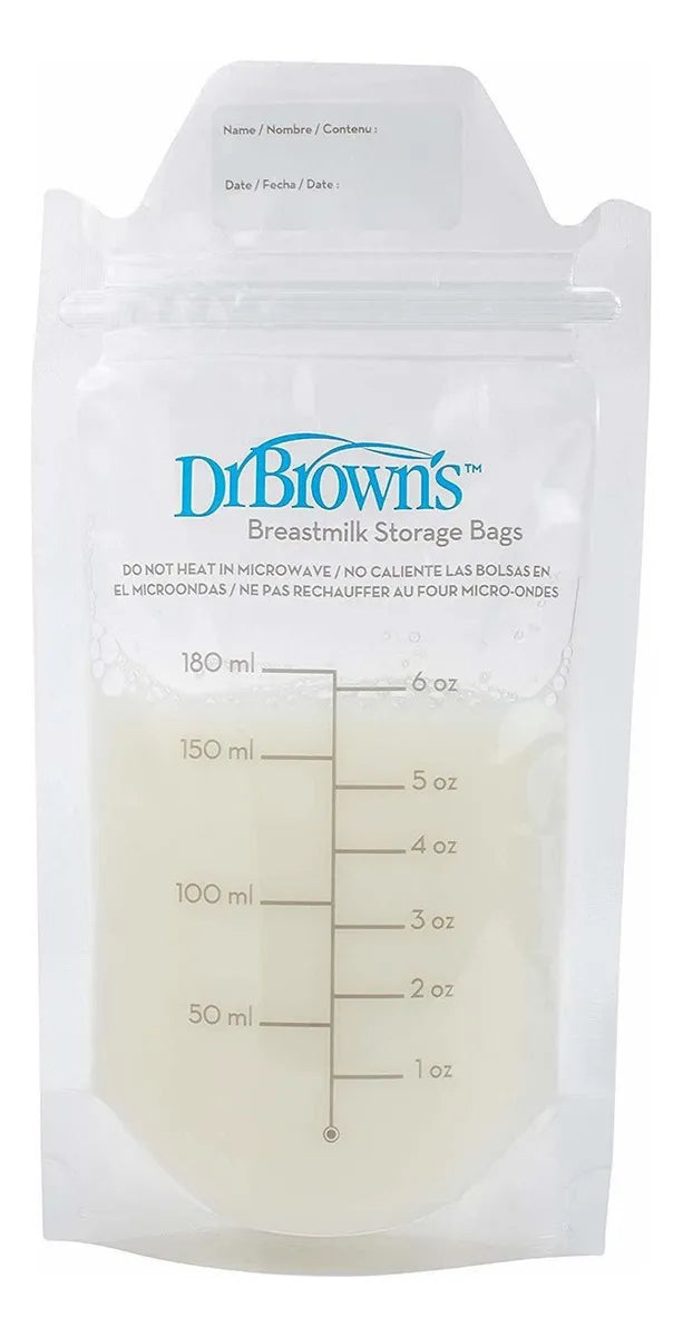 Dr Brown's 100 Bolsas Para Almacenar Leche Materna