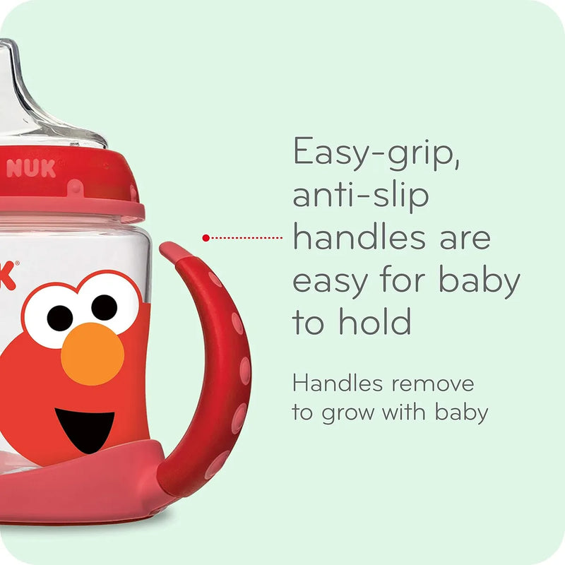 Vasos Nuk Entrenador 5 Onzas * Elmo X 2 Unidades Rojo