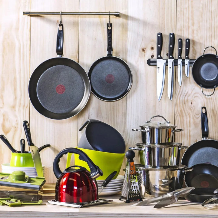 Set Cuchillos 2 Piezas Inoxidable Just Home Collection Plateado