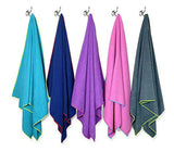 Toalla Con Capucha De Microfibra Para Natación - Secado Rápi