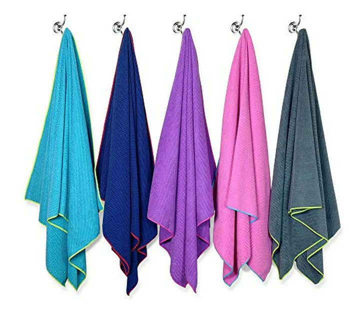 Toalla Con Capucha De Microfibra Para Natación - Secado Rápi