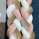 Bumper Trenza Cuna Bebé - 3 Hebras Bumper Trenza Cuna Bebé Babytrencitas Todos Los Colores