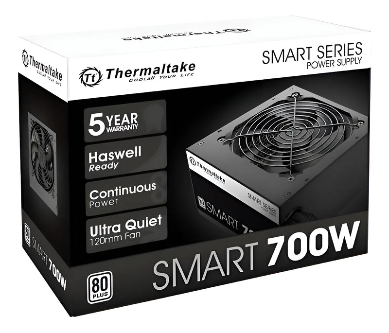 Fuente de poder para PC Thermaltake Technology Smart Series SP-700AH2NKW 700W black