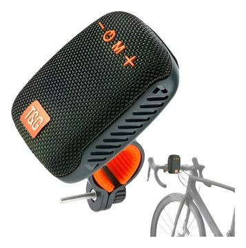 Altavoz Portátil De Bluetooth Para Bicicleta Color Militar