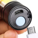 Linterna táctica recargable Ditro MINI LN961 cor negro luz blanco