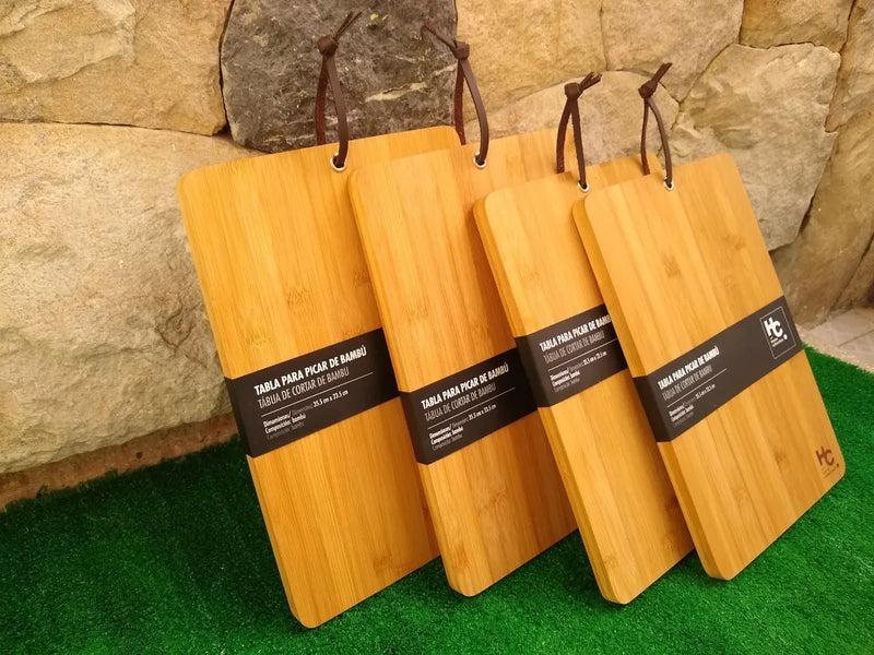 Tabla Profesional Madera Bambú Para Picar Alimentos - Asados Multiuso