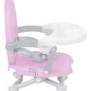 Silla elevadora de alimentación Peanuts de 6 a 15 kg, color rosa Bb108