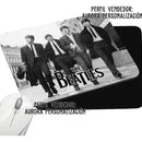 Pad Mouse Rectangular The Beatles Grupo Musica 3 Negro