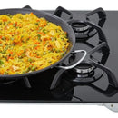 Estufa De Empotrar Cristal 60x43 Cm Gas Natural Haceb Color Negro