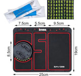 Soporte Celular Carro Alfombrilla Antideslizante Teléfono Negro