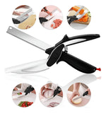 Tijeras Picadoras De Verduras Vegetales Cocina Cortador Negro