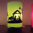 Faroles Navideños + Velas Luces Led Multicolor