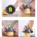 Procesador Picador Cortador Rallador Vegetal Fruta Alimentos Picador Con Recipiente 15 En 1