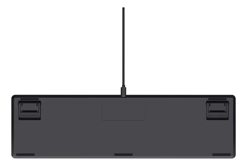 Teclado Gamer Trust Gxt 866 Torix Mecanico Rgb Teclado Negro Idioma Español Latinoamérica