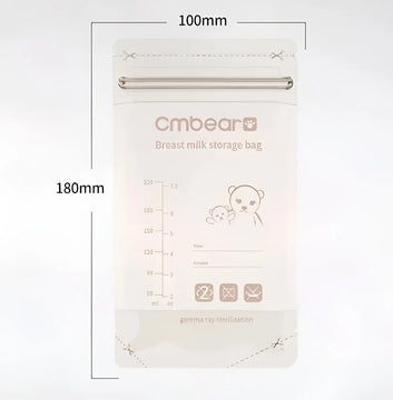 Bolsas Para Almacenamiento De Leche Materna Cmbear 30 Unid