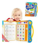 Libro De Estudio Aprendizaje Interactivo Niños Español 20 Actividades Naranja