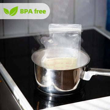 100 Piezas Bolsas Almacenamiento De Leche