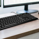 Kit Teclado Y Mouse Genius Usb Km-100se Español Mouse Negro Teclado Negro