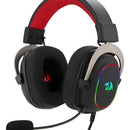 Auriculares Gamer Redragon Gamer Zeus X H510 Rgb Led Usb Negro