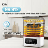 Vaporizador Y Secadora Eléctrica De Biberones Y Chupetes