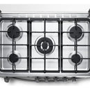 Estufa De Piso Indurama Alcala 32 Horno Grill 5 Puestos Color Gris